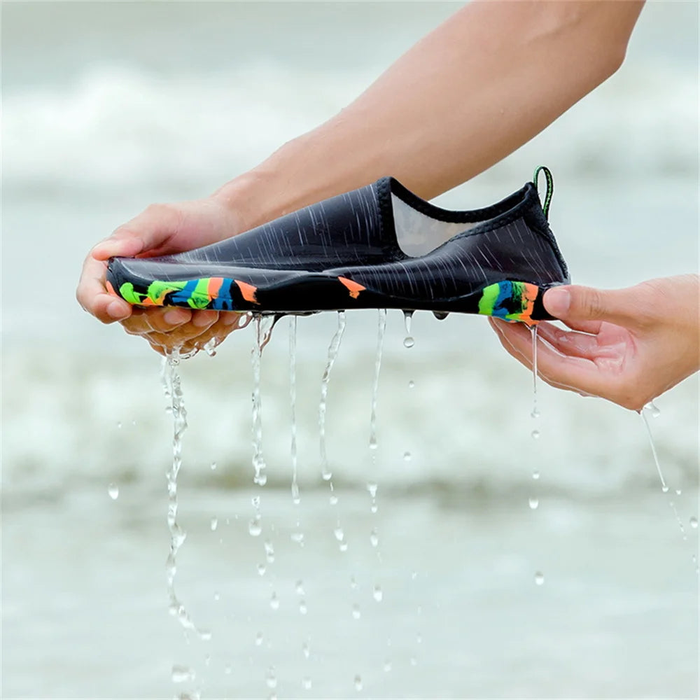 Quick-Drying Summer Water Shoes Unisex Seaside Beach Sock Barefoot Sneakers Men Swimming Upstream Sports Diving Aqua Shoes Women