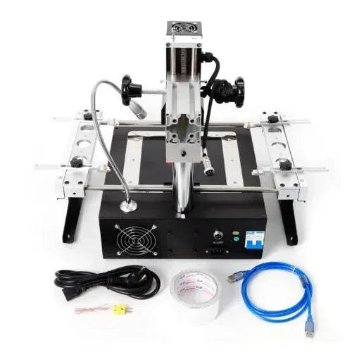 IR6500 BGA Rework Station Infrared Solder Welder System with Closed-loop Temperature Control w/USB Cable for Welding  Rpairing