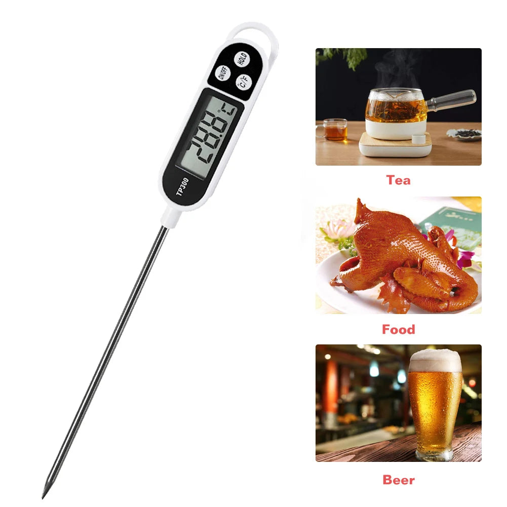 TP300 Kitchen Thermometer — Instant Read LCD Digital | Home Cooking