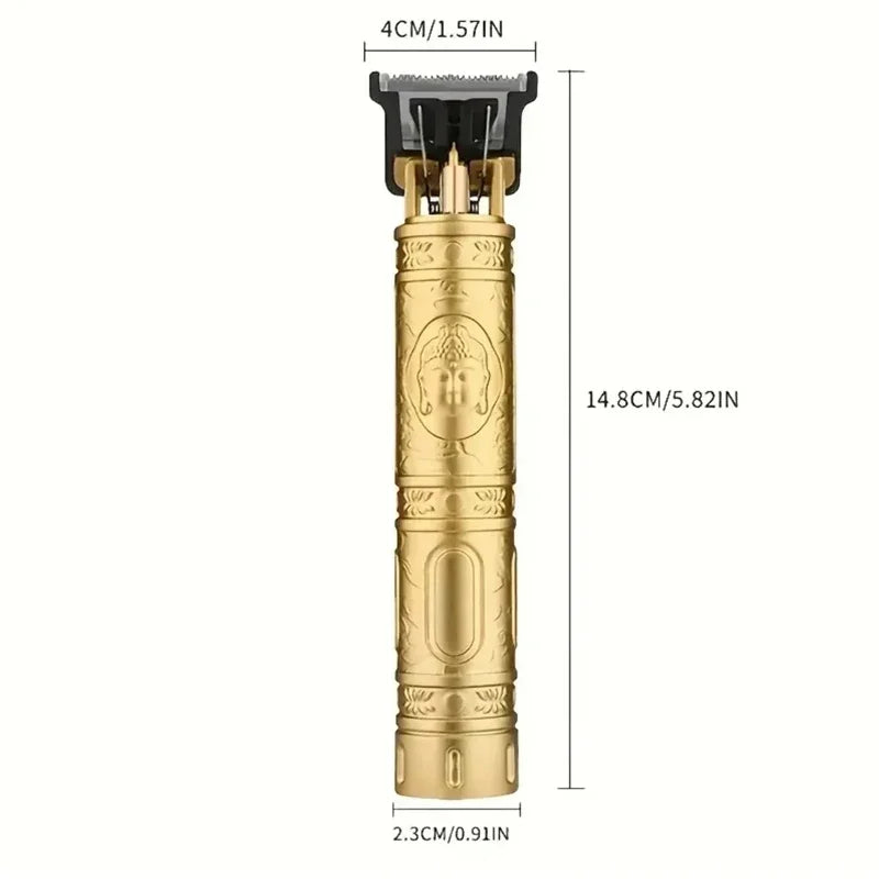 Professional Hair Cutting Machine Vintage T9 Hair Clipper Cutting Machine For Men Shaver Trimmer Rechargeable Carving Mark Razor