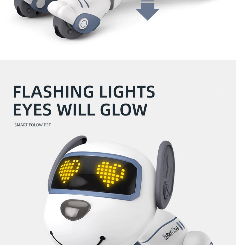 Perro Robot Inteligente con Control Remoto | Acrobacias | Regalo para Niños - Firu Total Sales