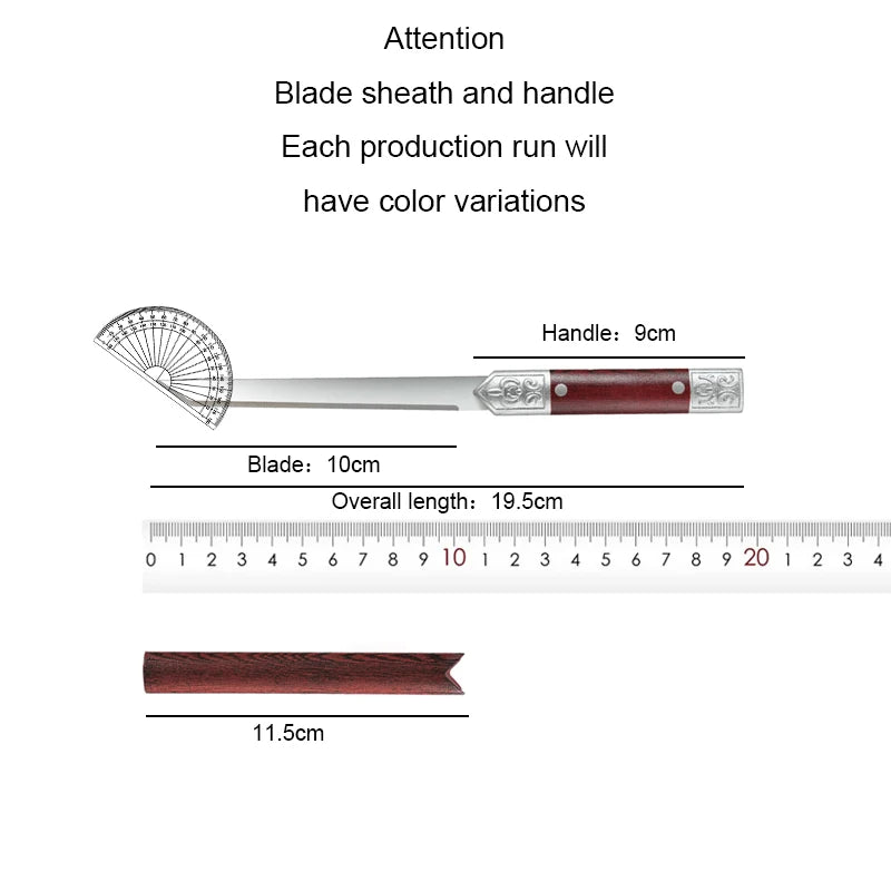 Outdoor stainless steel fruit knife high-end survival small straight knife portable camping knife multi-functional peeling knife