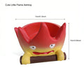 Cartoon Cute Little Flame Ashtray Home Desktop Ornament Creative Fire Shaped Ashtray Anti Fly Ash Ashtray Decoration Gift
