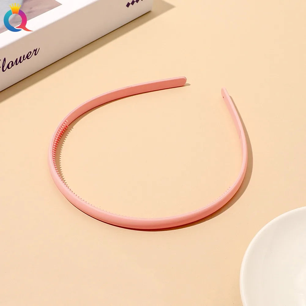 Plastic Frosted Non-slip Face Wash Hairbands Headband Women Girls Hair Head Hoop Bands Scrunchie Accessories Headdress Ornaments