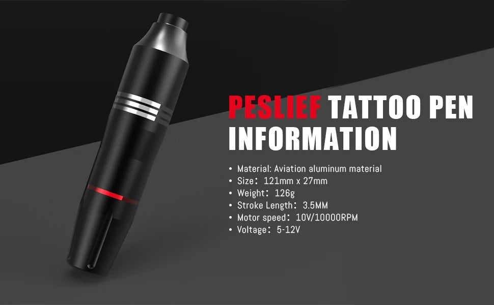 New 55 Pcs Tattoo Gun Kit Rotary  Complete Tattoo Kit with Power Supply  Mix 10 Piece Cartridge Needle for Beginners and Artists