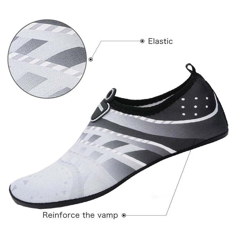Water Sports Shoes Barefoot Quick-Dry Aqua Yoga Socks Slip-on for Men Women