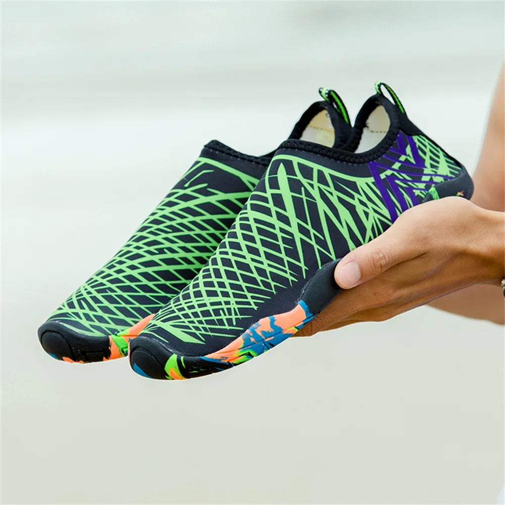 Quick-Drying Summer Water Shoes Unisex Seaside Beach Sock Barefoot Sneakers Men Swimming Upstream Sports Diving Aqua Shoes Women