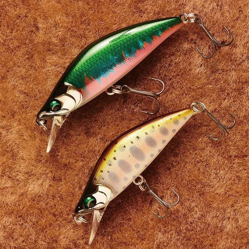 Minnow Hundimiento Diseño Japonés | 50mm 5.2g | Wobbling | Bass, Perca, Lucio y Trucha | Arroyo y Lago - Firu Total Sales