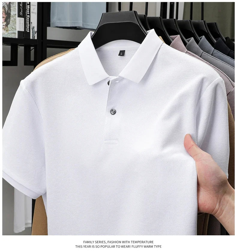 Polo 100% Algodón para Hombre | 19 Colores | Golf y Deporte | Acabado Sedoso 👔