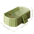 Foldable Baby Bathtub with Drain — Compact Infant Tub | All Ages