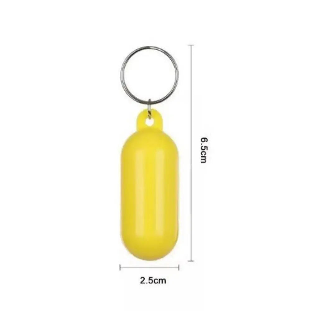 New Plastic Boat Kayak Floating Keyring 7 Colors Replacement Marine Sailing Boat Float Keychain Boat Accessory Floating Keychain