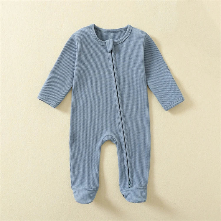 Pijama Mameluco de Algodón Orgánico para Bebé | Suave y Transpirable
