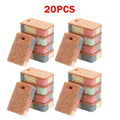 Cleaning Tools 5/10/20 Pieces Dishwashing Sponges Wood Pulp Cotton Colorful Magic Cleaning Sponges Kitchen Cleaning Tools