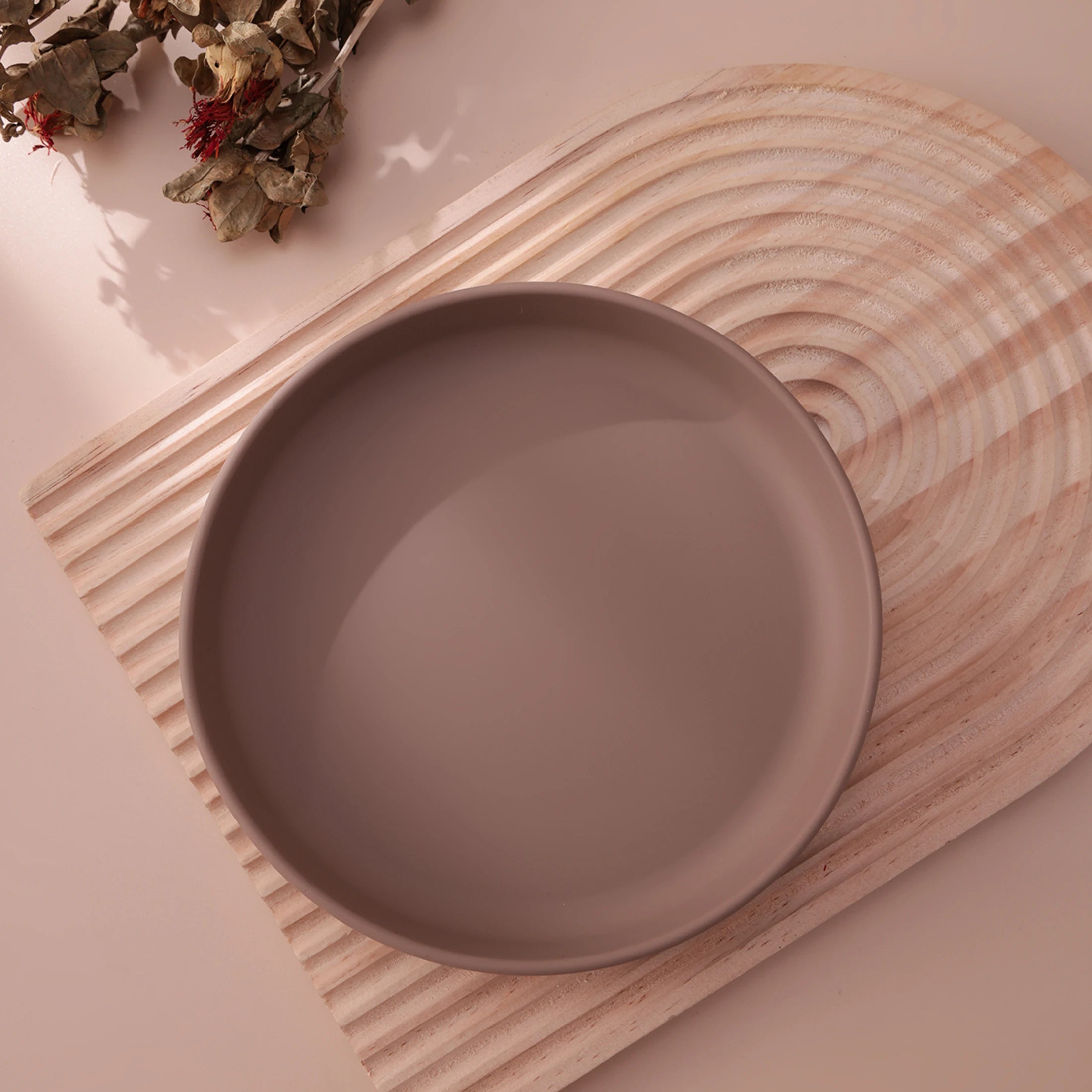 Plato de Silicona Antideslizante Color Kids para Bebé | Sin BPA | Alimentación 🍼