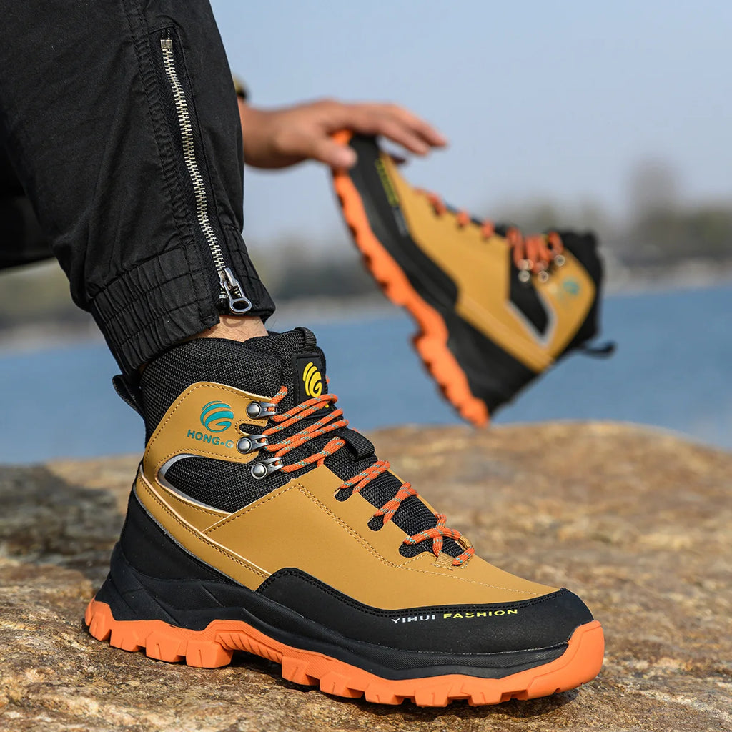 Botas de Trabajo Hombre | Transpirables | Punta de Acero | Antipinchazos | Moda y Protección