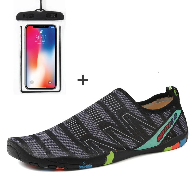 Quick-Drying Summer Water Shoes Unisex Seaside Beach Sock Barefoot Sneakers Men Swimming Upstream Sports Diving Aqua Shoes Women