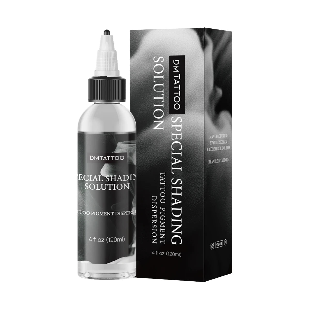 DM Tattoo Color Mixing Solution Tattoo Color Blending Agent Color Brightening Liquid Black And White Diluent Blending Water