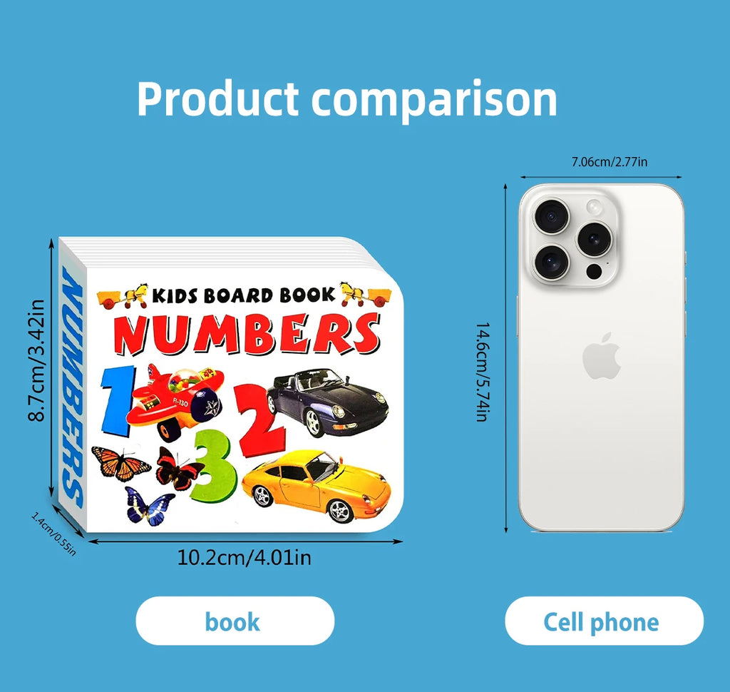 1pc Fun and Easy English Alphabet Learning with Small Card Book - Boost Vocabulary and Reading Skills for Kids and Adults