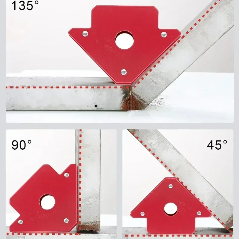 Welding Magnet Hanging Tool 45°/90°/135° Arrow Clamp Magnetic Clamp For Welding Positioner Locator Tools Hardware Accessories