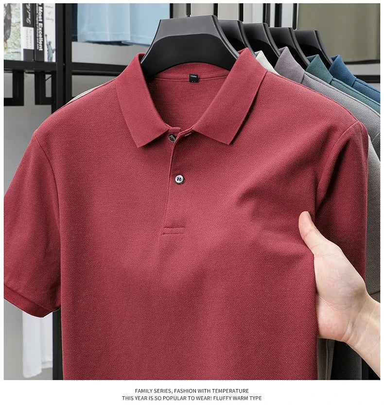 Polo 100% Algodón para Hombre | 19 Colores | Golf y Deporte | Acabado Sedoso 👔