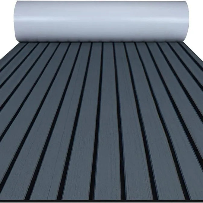 EVA Foam Boat Flooring Faux Teak Decking Sheet Pad For Boat Marine Yacht RV Deck Sheet Ma 4 Colors To Choose From 2400x450x6mm
