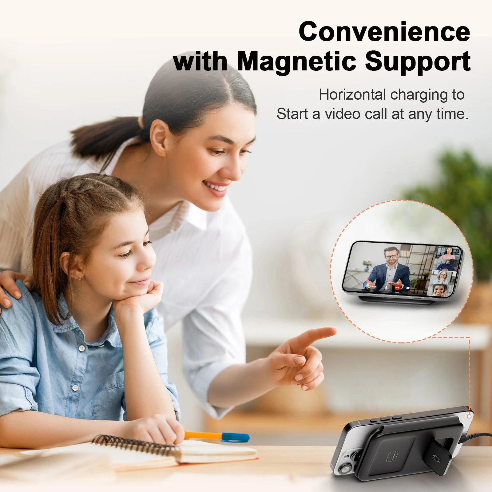 3 In 1 Wireless Charger Station Magnetic Foldable 15W For Apple Devices iPhone 16 15 14 13 12 Pro/Pro Max/Plus/Watch & Airpod - Firu Total Sales
