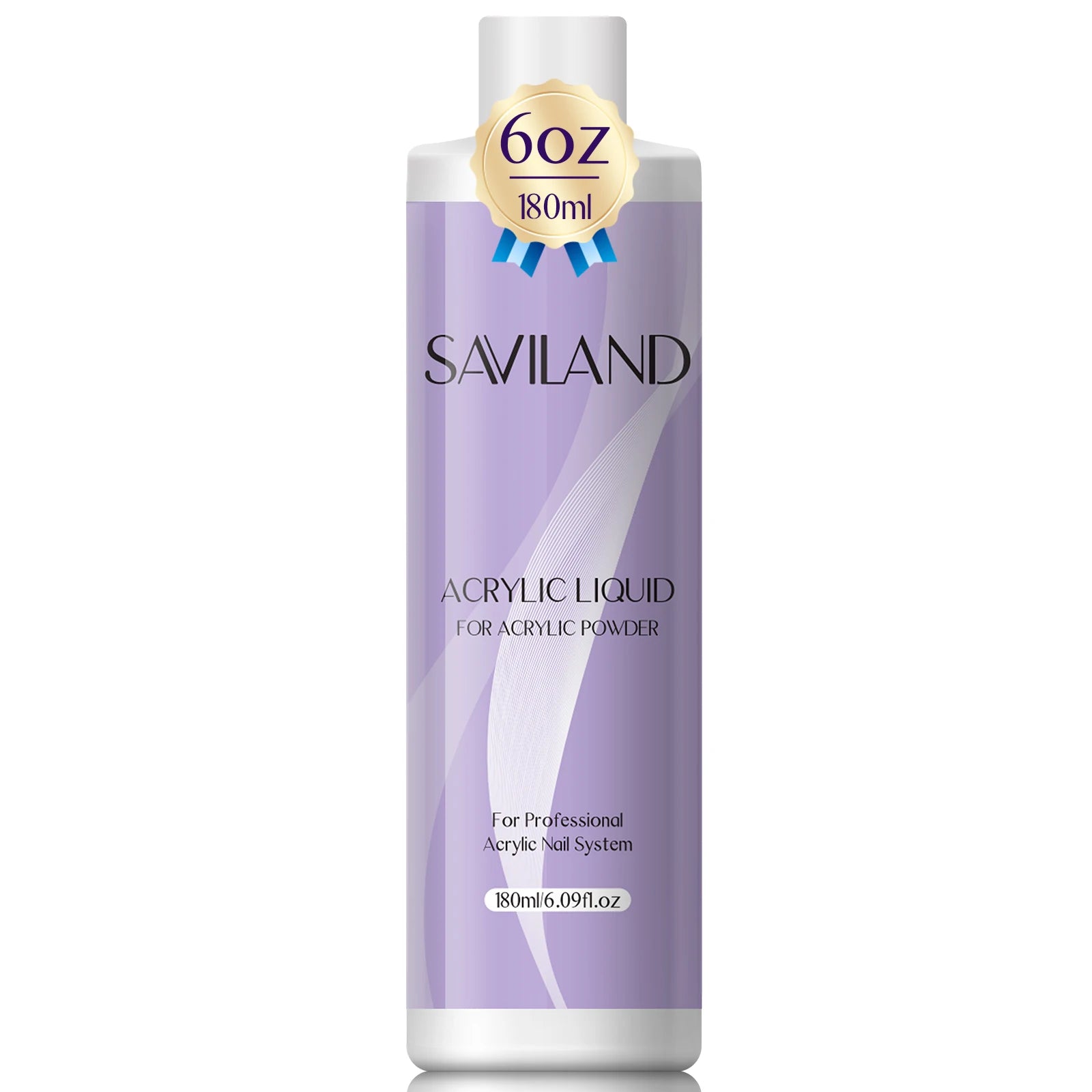 Saviland Monomer Acrylic Nail Liquid 180/500ml Large Capacity Professional Acrylic Nail Liquid For DIY Crystal Liquid Nail Art