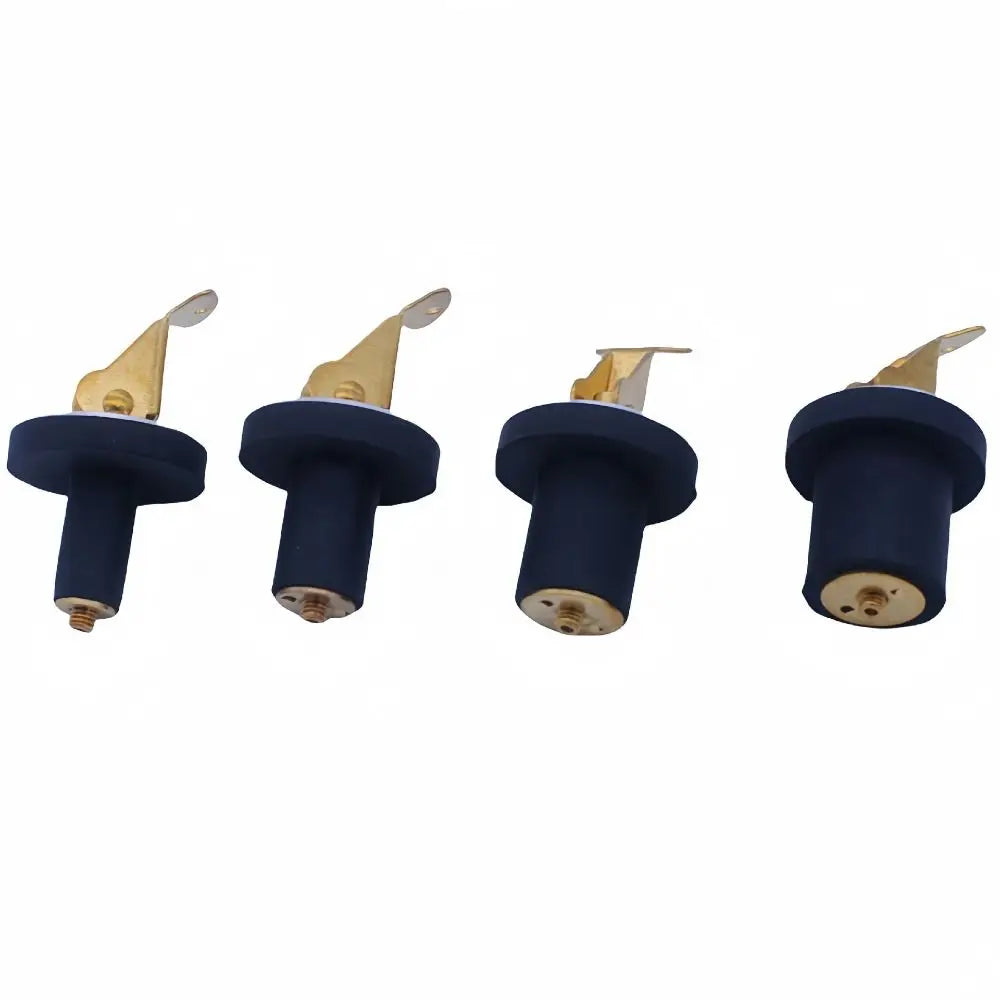 Universal Yacht Compression Drain Plug Rubber Seal Plug Tools Practical Durable Brass Screw Type Plug Marine Boat Accessories