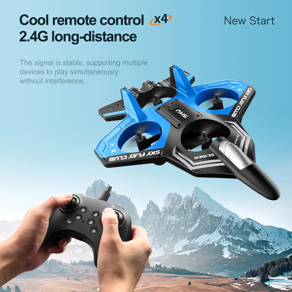 Avión RC Foam YP3 4 Ejes | Acrobacias Aéreas | Control Remoto | Niños 6-12 Años ✈️ - Firu Total Sales