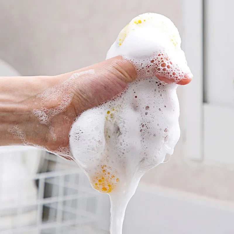 10/20/50PCS Double Side Dishwashing Sponge Dish Washing Brush Pan Pot Dish Wash Sponges Household Cleaning Reusable Kitchen Tool