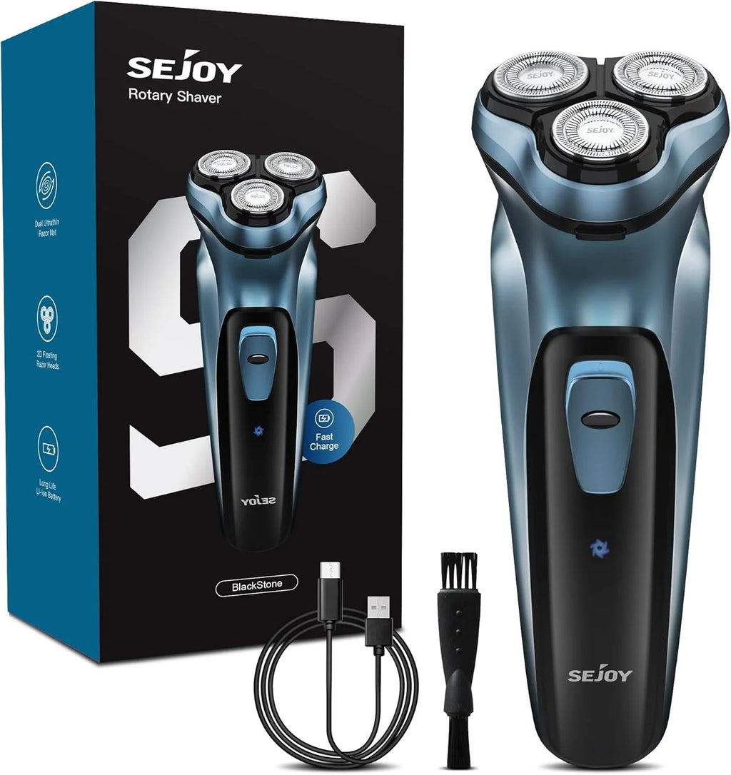 Sejoy Electric Razor for Men Rechargeable Electric Razor Shaving Machines  Mens Electric Shavers, - Firu Total Sales