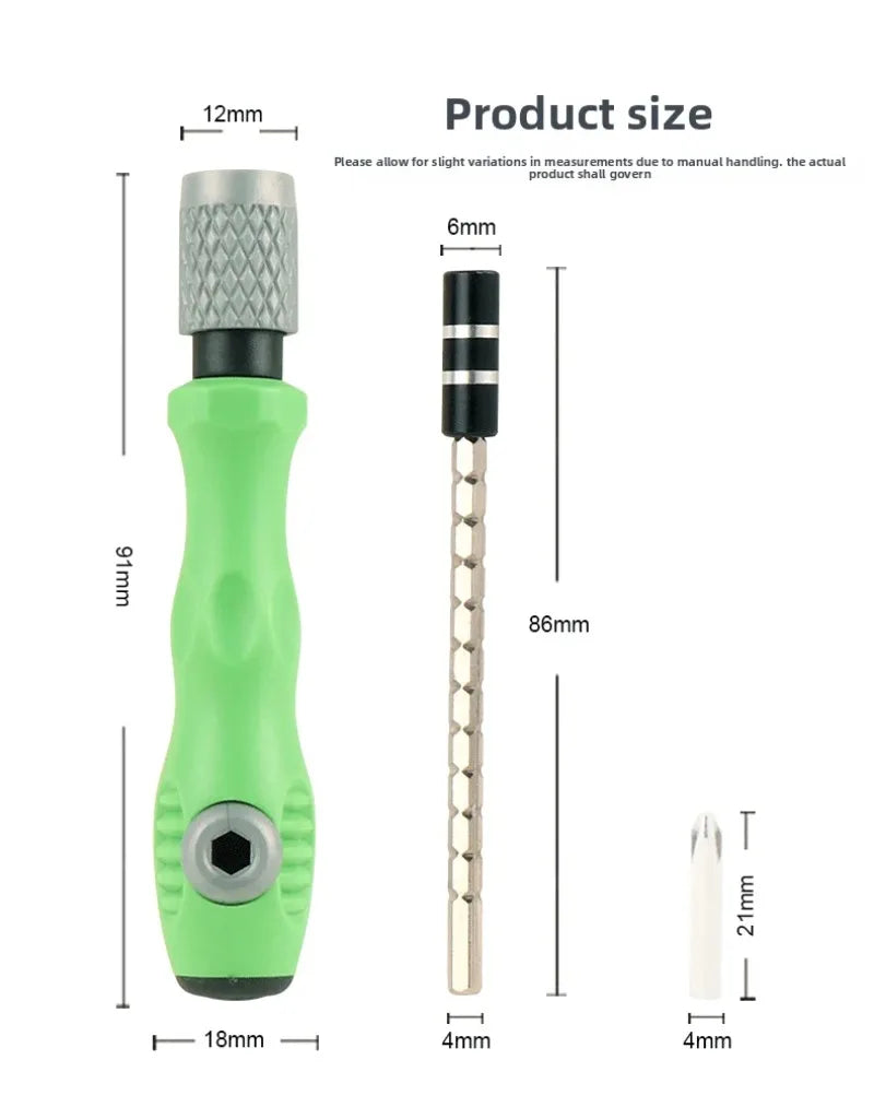 32 in 1 Precision Screwdriver Set CR-V Steel Multifunctional Hand Tool Kit for Phone Laptop Watch Glasses Repair DIY Maintenance