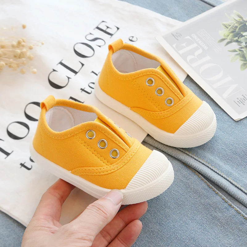 Zapatos de Lona Bajos para Niños y Niñas | Transpirables | Moda Casual