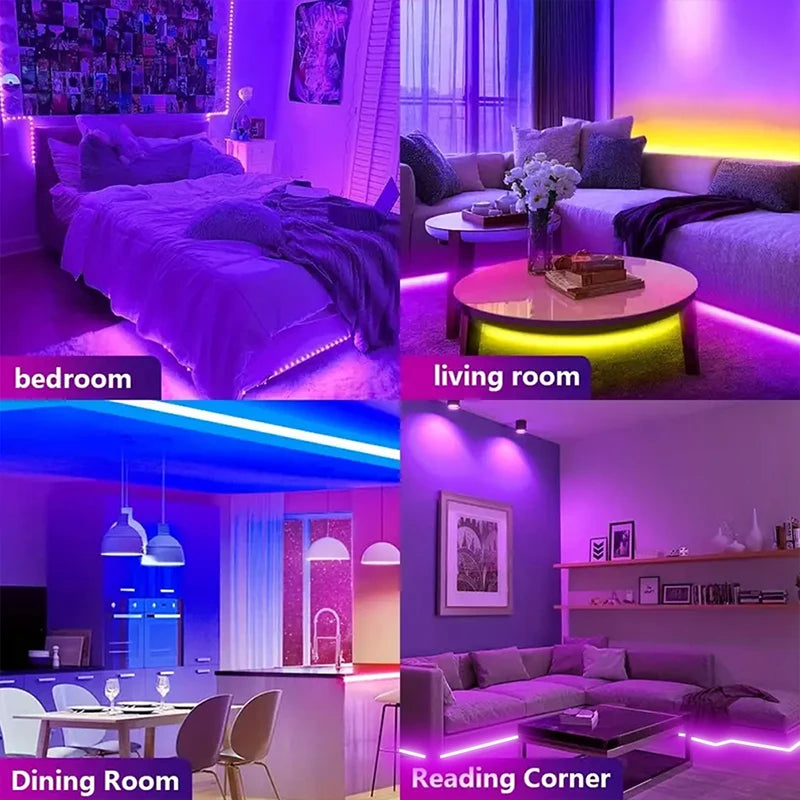 LED Strip Lights RGB 5050 – Smart Bluetooth Color Changing Lights - Firu Total Sales
