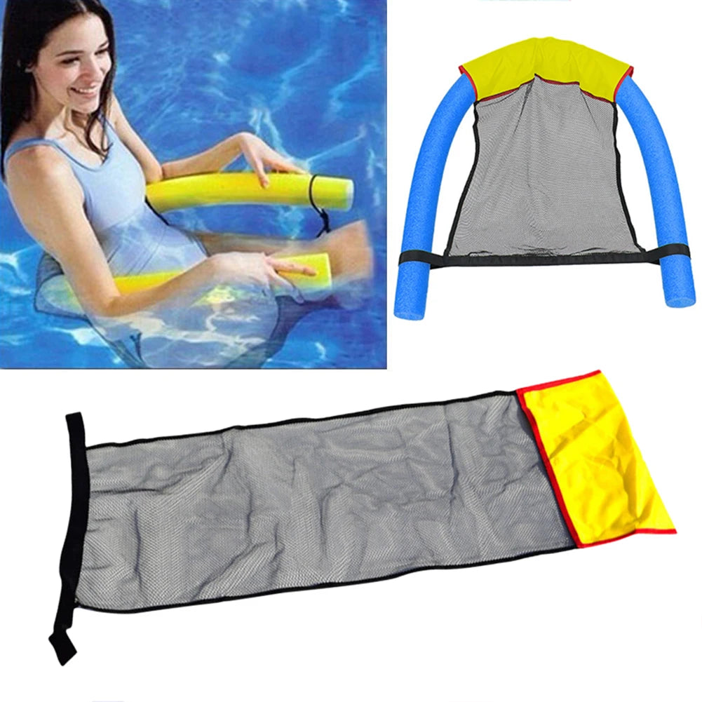 Pool Float Chair Durable Float Chair Swimming Accessories Pool Hammock Pool Float Noodle Chair for Vacation Fun Rest