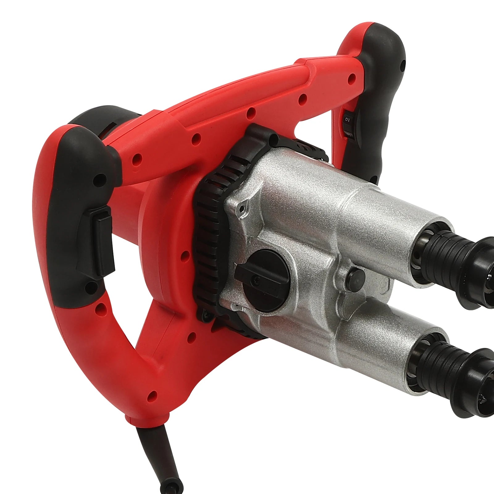 Handheld Paint and Mortar Stirrer Corded Electric 2-Gear Concrete Mixer 6 Speeds Optional Red/Green US/EU Standard 110V