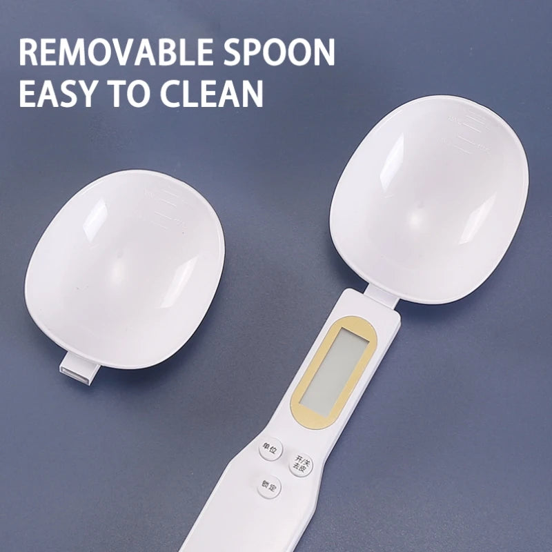 Digital Weighing Spoon Scale LCD | Coffee Flour Powder Baking | Adjustable Measurement
