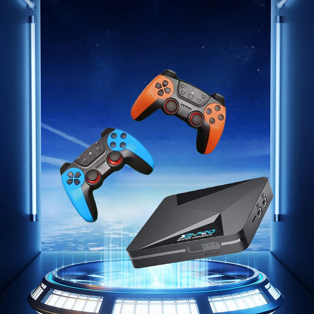 Super Console X2 Pro | 100,000 Juegos Retro | TV Box | SS/MAME/FC/SEGA | Con Gamepad - Firu Total Sales