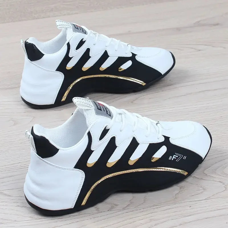 Tenis Cuero Suave | Hombre y Mujer | Casual | Transpirable | Vulcanizado | Ligero | Moda