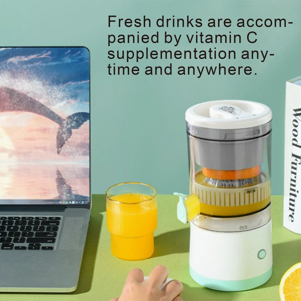 Electric juicer for separating dregs and juice Portable household+orange juice machine Fresh squeezing is super practical.