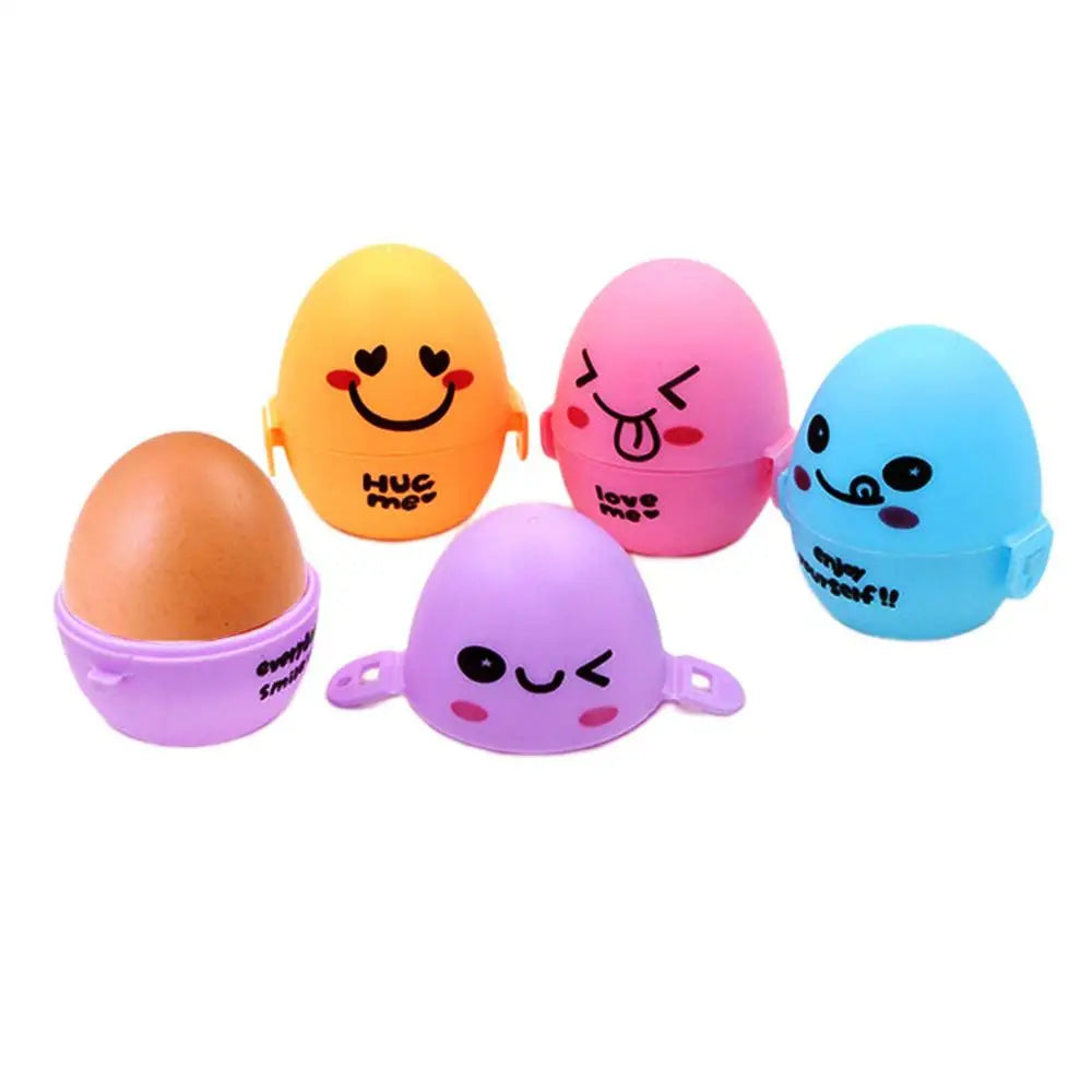 Camping Egg Holder Cartoon Eggs Storage Box Leakproof Egg Storage Box Container For Camping Travel Outdoor Picnic Hiking