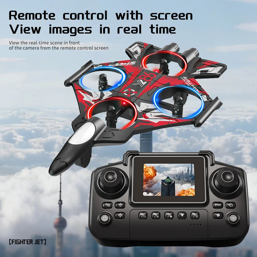 Avión RC Foam YL86 2.4G con Luces LED | Acrobacias 360° | Regalo Navidad Niños 🎅 - Firu Total Sales