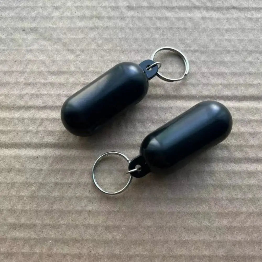 New Plastic Boat Kayak Floating Keyring 7 Colors Replacement Marine Sailing Boat Float Keychain Boat Accessory Floating Keychain