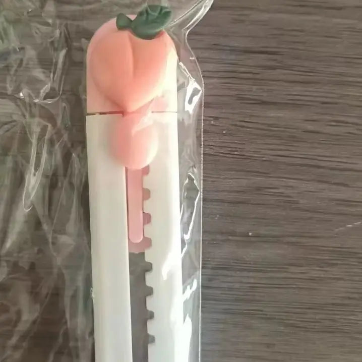 Cartoon Cute Mini Art Knife Student Stationery Hand Account Cutting Paper Knife Opening Express Package Small