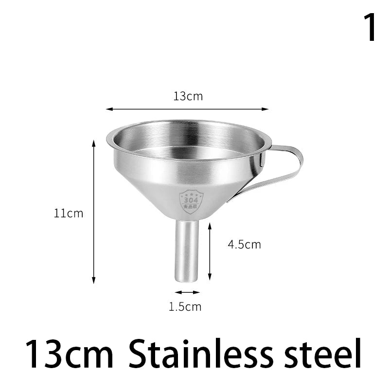 100/120/200/300/400/450 Mesh Nylon Filter Stainless Steel Funnel For Fruit Milk Traditional Chinese Medicine Oil White Wine