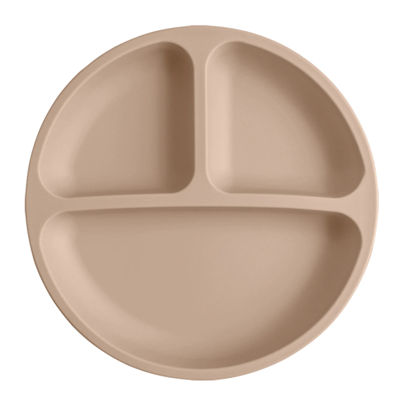 Plato de Silicona con Ventosa para Bebé | Sin BPA | Entrenamiento de Comida 🍼 - Firu Total Sales