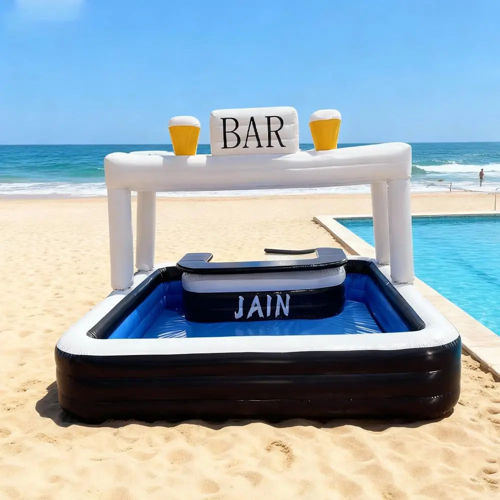 Bar Inflable Portátil 15ft PVC | Carpa para Fiestas, Bodas y Eventos al Aire Libre 🍻 - Firu Total Sales