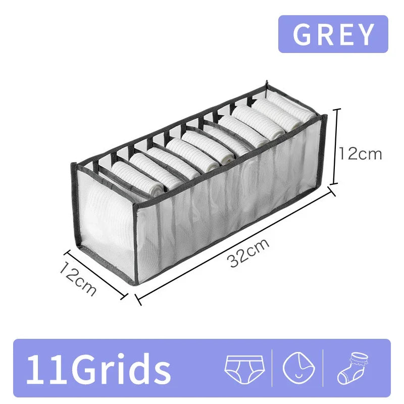 Pants Jeans Storage Box Drawers Organizer for Underwear Bra Socks Wardrobe Clothes Organizer Cabinet  T-Shirt Organizers storage