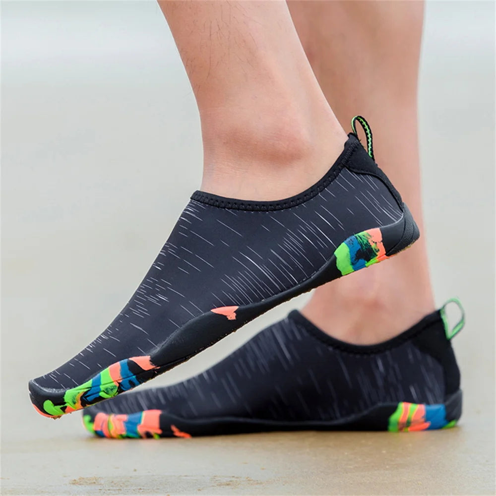 Quick-Drying Summer Water Shoes Unisex Seaside Beach Sock Barefoot Sneakers Men Swimming Upstream Sports Diving Aqua Shoes Women