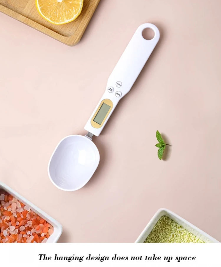 Digital Weighing Spoon Scale LCD | Coffee Flour Powder Baking | Adjustable Measurement